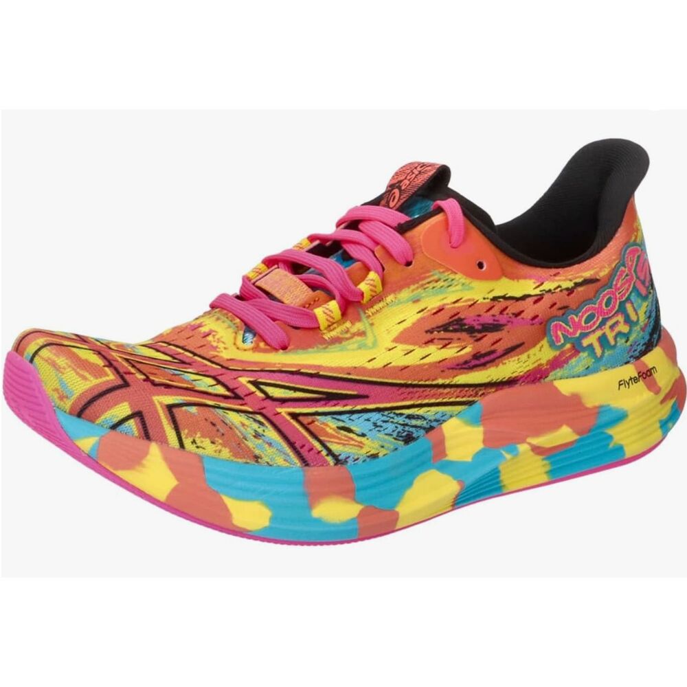 Asics Gel Noosa Tri 15 Aquarium Vibrant Yellow Multicolr FLYTEFOAM Sneakers SZ 9 - Picture 9 of 13